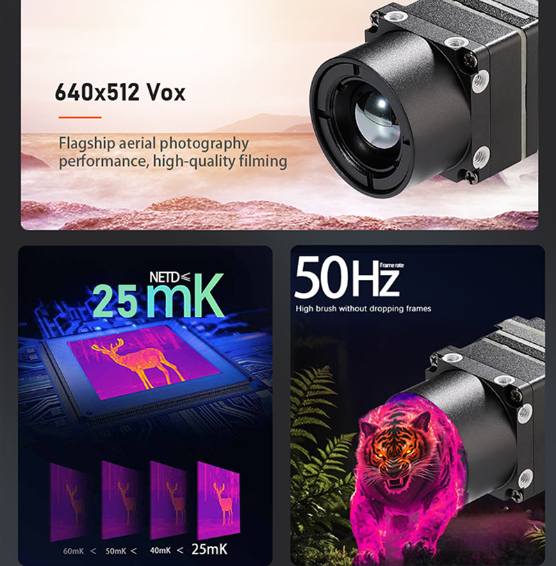 Drone Camera Thermal - Nouvelle Arrivée Module de Caméra Thermique