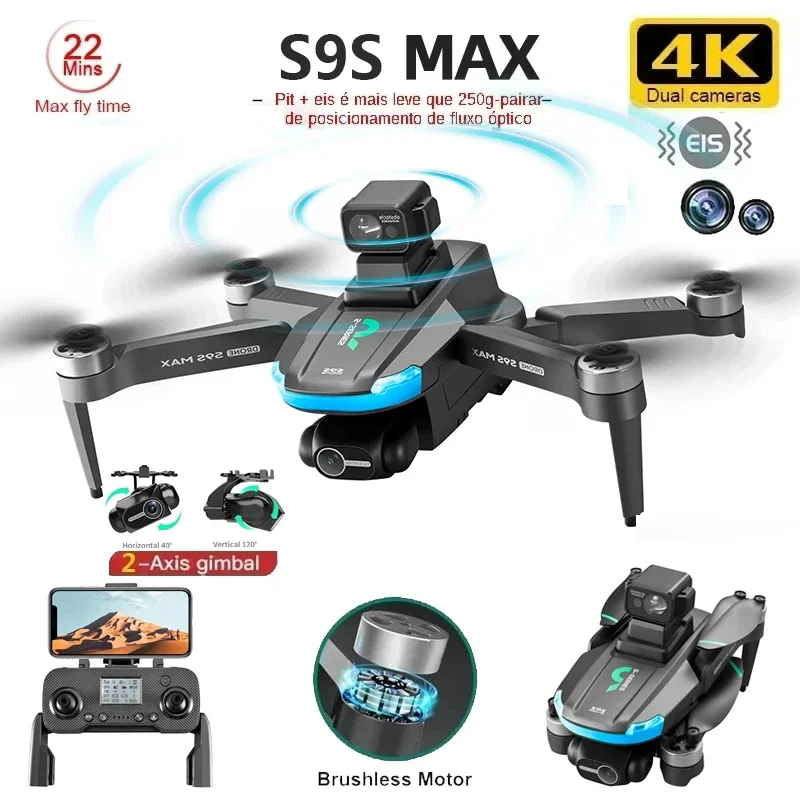 Nouveau S9S MAX MINI Drone 4K  - Drone Camera Night Vision avis et prix