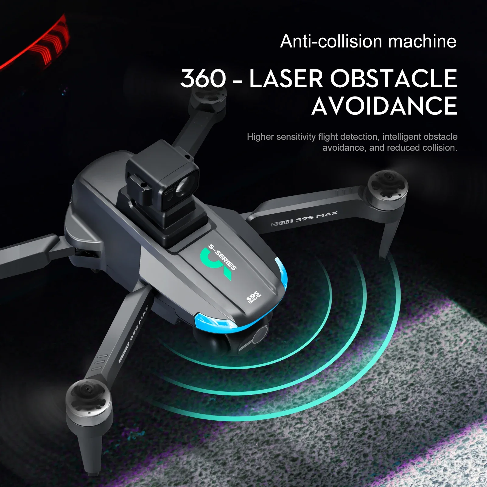 Nouveau S9S MAX MINI Drone 4K  - Drone Camera Night Vision avis et prix