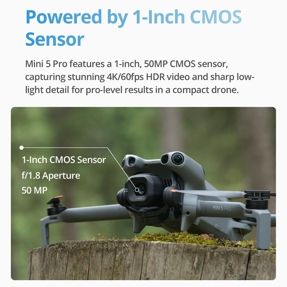 Drone DJI Mini 5 Pro ultralége - Drone Camera Vlog avis et prix