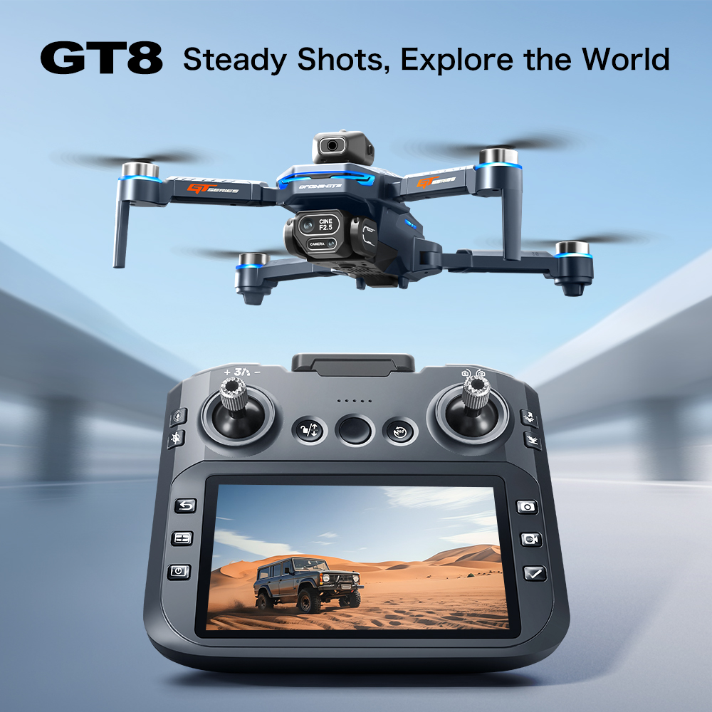 Drone pliable GT8 Max 8K HD pr - Drone Camera Night Vision avis et prix