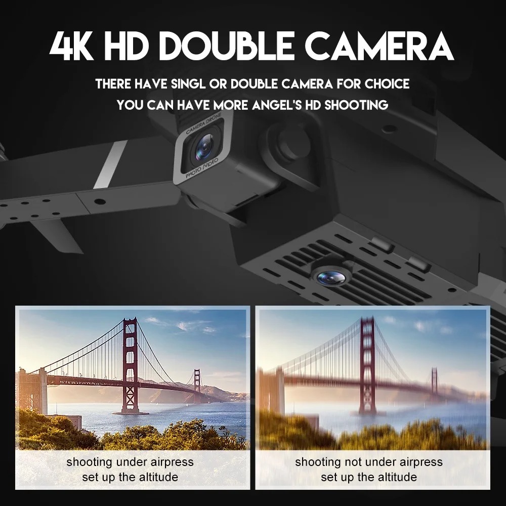 Drone RC Nouveau E88Pro 4K Pro - Drone Camera Wide Angle avis et prix