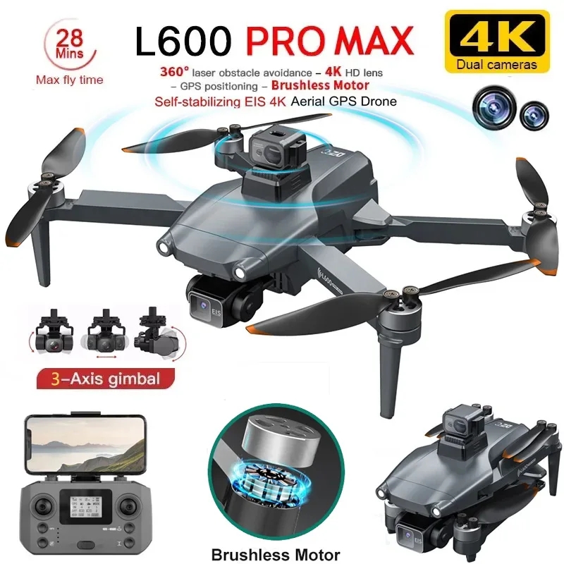 Drone GPS professionnel L600 P - Drone Camera Night Vision avis et prix