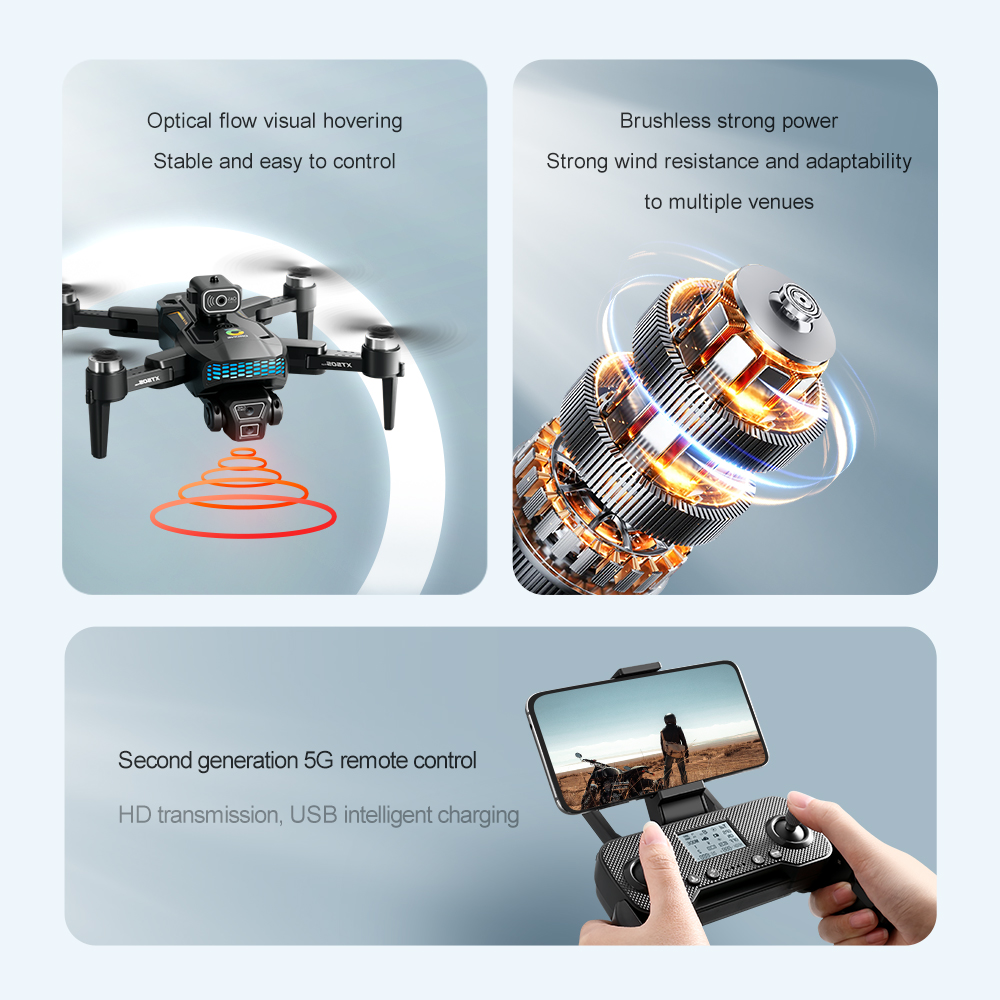 Brand+ XT505 Drone Professionn - Drone Camera Wide Angle avis et prix